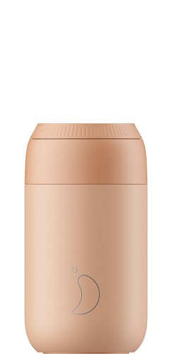 Chillys Coffee Cup 340ml Peach Orange